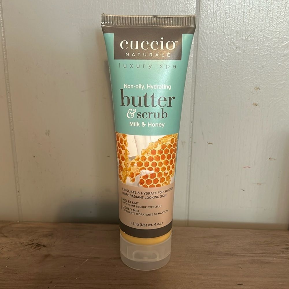 NWT Cuccio Milk & Honey Butter & Scrub